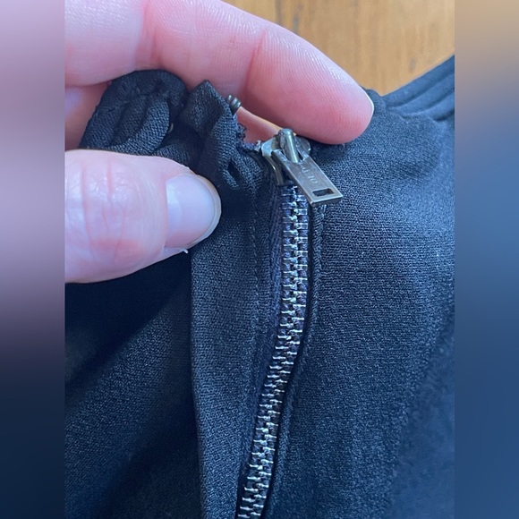 50s Vintage 3/4 Length Sleeve LBD Wiggle Dress - Picture 9 of 9